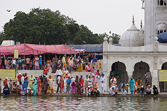witynia Sikhów w New Delhi